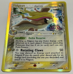Pokemon Pidgeot Delta Species 14/110 Reverse Holo Holon Phantoms Stamped NM/LP - Image 2