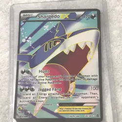 Sharpedo EX (Full Art) 152/160 XY Primal Clash Pokemon TCG - Image 1
