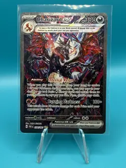 Pokemon Charizard EX 234/091 Special Illustration Rare SV: Paldean Fates Holo - Image 1