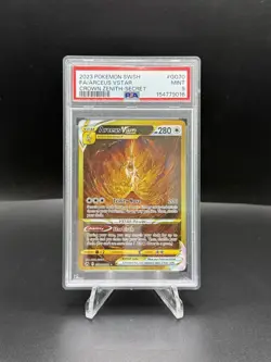 2023 Pokemon SWSH Full Art Arceus VSTAR Crown Zenith Secret #GG70 PSA 9 MINT - Image 1