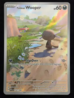 Paldean Wooper (102/094) ME02: Phantasmal Flames Pokemon NM - Image 1
