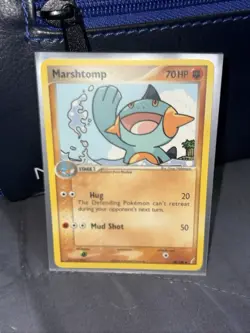 2006 Pokemon Crystal Guardians Marshtomp #38/100 - Image 1