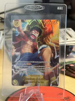 Monkey.D.Luffy - OP15-119 Adventure on Kami's Island SEC One Piece - NM/MINT - Image 1