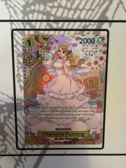 One Piece Charlotte Pudding OP03-112 SP English Edition - Image 1