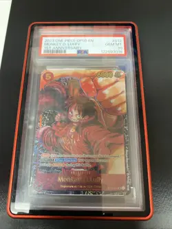 2023 ONE PIECE OP05-AWAKENING OF THE NEW ERA #012 MONKEY D. LUFFY PSA 10 - Image 1