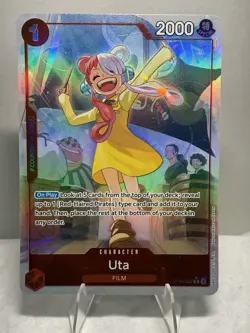 Uta (Parallel) OP09-002 Emperors in the New World - English Alt Art Foil - Image 1