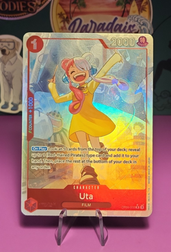 Uta OP09-002 R (ALT ART) - One Piece Emperors in the New World - Image 1