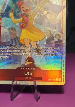 Uta OP09-002 R (ALT ART) - One Piece Emperors in the New World - Image 2