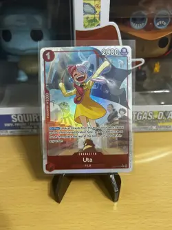 One Piece TCG Uta OP09-002 Rare Parallel Alt Art Emperors in the New World - Image 1