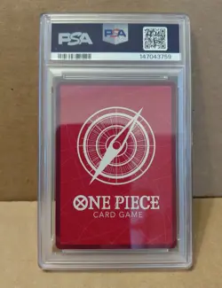 One Piece Tony. Tony.Chopper Leader Alternate Art OP08-001 English PSA 10 - Image 4