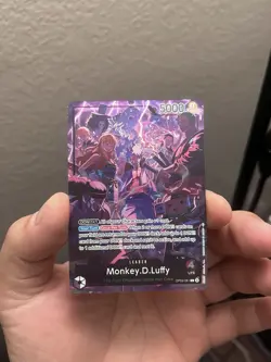 One Piece TCG Monkey.D.Luffy 2nd Anniversary Leader - Image 3