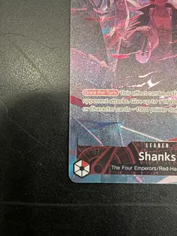 Shanks (004) (English Version 2nd Anniversary Set) OP09-004 One Piece Promotion - Image 5
