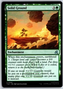 Solid Ground 142 Avatar: The Last Airbender: Eternal-Legal MTG NM/M - Image 1