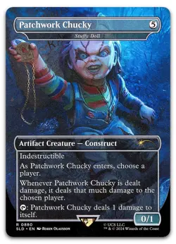 Patchwork Chucky - Stuffy Doll #880 (NM) Secret Lair Drop SLD Magic MTG - Image 1