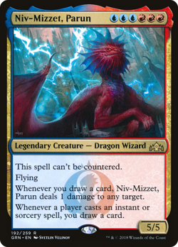 Niv-Mizzet, Parun #192 (MP) Guilds of Ravnica GRN Magic MTG - Image 1