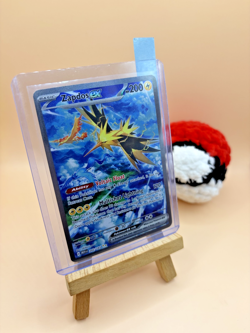 Zapdos ex 202/165 Special Illustration Rare Scarlet & Violet 151 Pokemon Card - Image 2