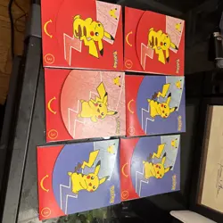 McDonald’s 2021 Pokemon 25th Anniversary Packs 6x - Image 1