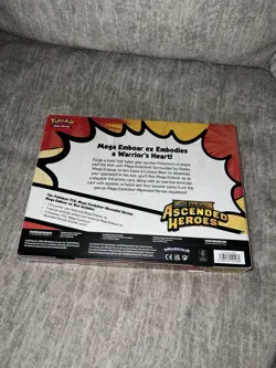 Pokemon TCG: Mega Evolution—Ascended Heroes Mega Emboar Ex Box - Image 2