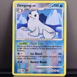 Pokemon Dewgong 24/147 Reverse Holo Supreme Victors MP Rare Card - Image 1
