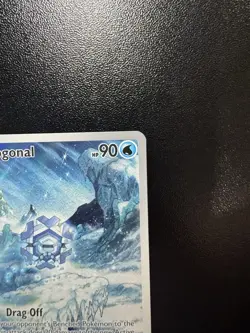 Pokemon TCG Cryogonal 111/086 Sv: Black Bolt Illustration Rare Holo Card - Image 4