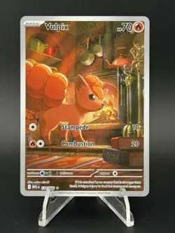 Vulpix 138/132 Illustration Rare Mega Evolution Pokemon NM - Image 1