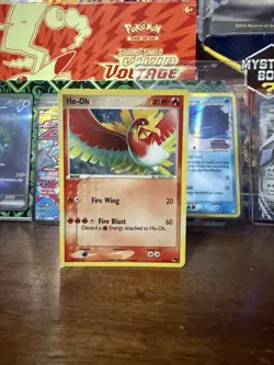 Pokemon Ho-Oh 1/17 Holo Rare Pop Series 5 W/ HOLO BLEED Error - Image 1