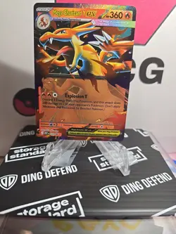 Mega Charizard Y Ex # 30 Tin Promo Pokemon TCG Card NM 2025 Black Star Promo - Image 1