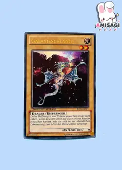 Yu-Gi-Oh! Karte - Galaxieschlange JOTL-DESP1 TCG Deutsch Trading Card Game - Image 1