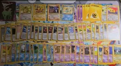 Vintage Pokemon Card Lot WOTC 120+ Cards NM-LP German/French Rare Holo Great - Image 1