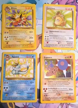 Vintage Pokemon Card Lot WOTC 120+ Cards NM-LP German/French Rare Holo Great - Image 3