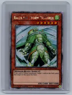 Raiza the Storm Monarch (Platinum Secret Rare) 1st Edition Platinum Secret Rare - Image 1