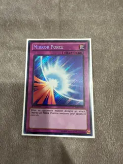 Yugioh - Mirror Force - 1st LCYW-EN091 - Secret Rare - NM - Image 1