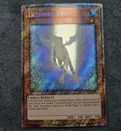 Treeborn Frog (Platinum Secret Rare) RA03-EN161 Yu-Gi-Oh NM - Image 1