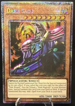 Yu-Gi-Oh! TCG Dark Sage Starlight Rare RA05-EN004 - Rarity Collection V - Image 1
