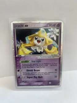 Pokemon TCG Jirachi EX Crystal Guardians Holo Card 94/100 LP Condition - Image 1