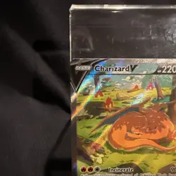 Charizard V SWSH260 Sword & Shield Promo Card Near Mint Condition - Image 2
