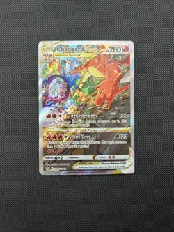 Pokemon TCG Charizard VSTAR SWSH262 Black Star Promo Holo Card NM Condition 💎 - Image 1