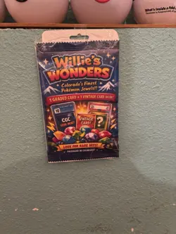 Pokemon TCG: Willie’s Edition Mystery Gems (1 CGC Graded Card)+Pack And Vintage - Image 4