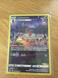 Pokemon TCG Kricketune GG02/GG70 Crown Zenith Galarian Gallery Ultra Rare Card - Image 1