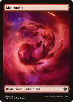 Mountain Theros Beyond Death Magic The Gathering MTG Card - Image 1