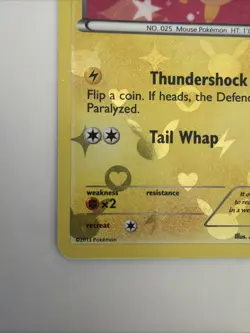 Pokemon Pikachu TCG RC7/RC25 Legendary Treasures Holo Card - Image 3