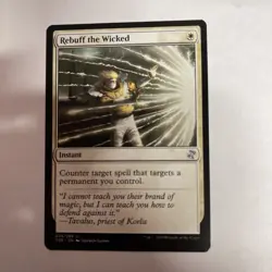 Rebuff the Wicked - Time Spiral Remastered #35 Uncommon - Image 1