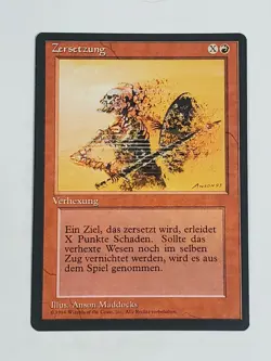 MTG Disintegrate (German Revised (BB)/Red/C) - BGM - Image 1