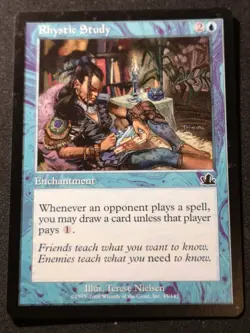 Rhystic Study - Prophecy - MTG - EN - LP - 45/143 - Image 1