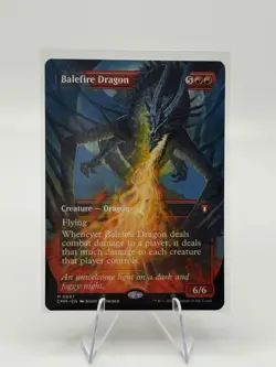 MTG English Balefire Dragon (Borderless) NM Foil Commander Masters - Image 1