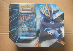Pokemon Trading Card Game Strikers Tin Empoleon V EVOLVING SKIES Factory Sealed - Image 1