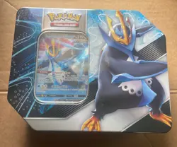 Pokemon Trading Card Game Strikers Tin Empoleon V EVOLVING SKIES Factory Sealed - Image 2