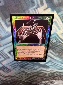MTG Foil Skeletal Scrying EX/LP- Odyssey - Image 3