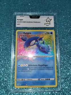 Carte Pokemon eshiram 017/072 +Kyogre 021 + Yveltal Destinee Radieuses PCA 9,5 - Image 5