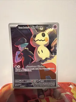 Pokemon TCG Ascended Heroes Team Rocket’s Mimikyu 238/217 Illustration Rare - Image 1